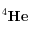 ^4\bf{He}