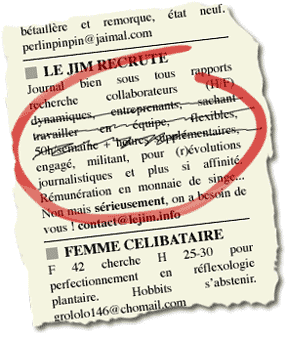 Le JIM recrute !